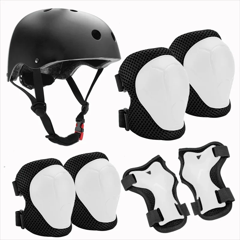 Kids/Youth Protective Gear Set, Kids Knee Pads and Elbow Pads Wrist Guard Protector for Scooter Skateboard Bicycl