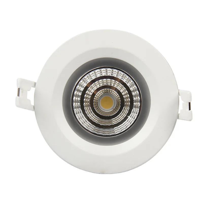 4PCS/Lot Waterproof Fire-proof Down light Lamp 12W 3000K COB Ceiling Lighting for Sauna Steam Kitchen Bathroom Eaves AC85-265V