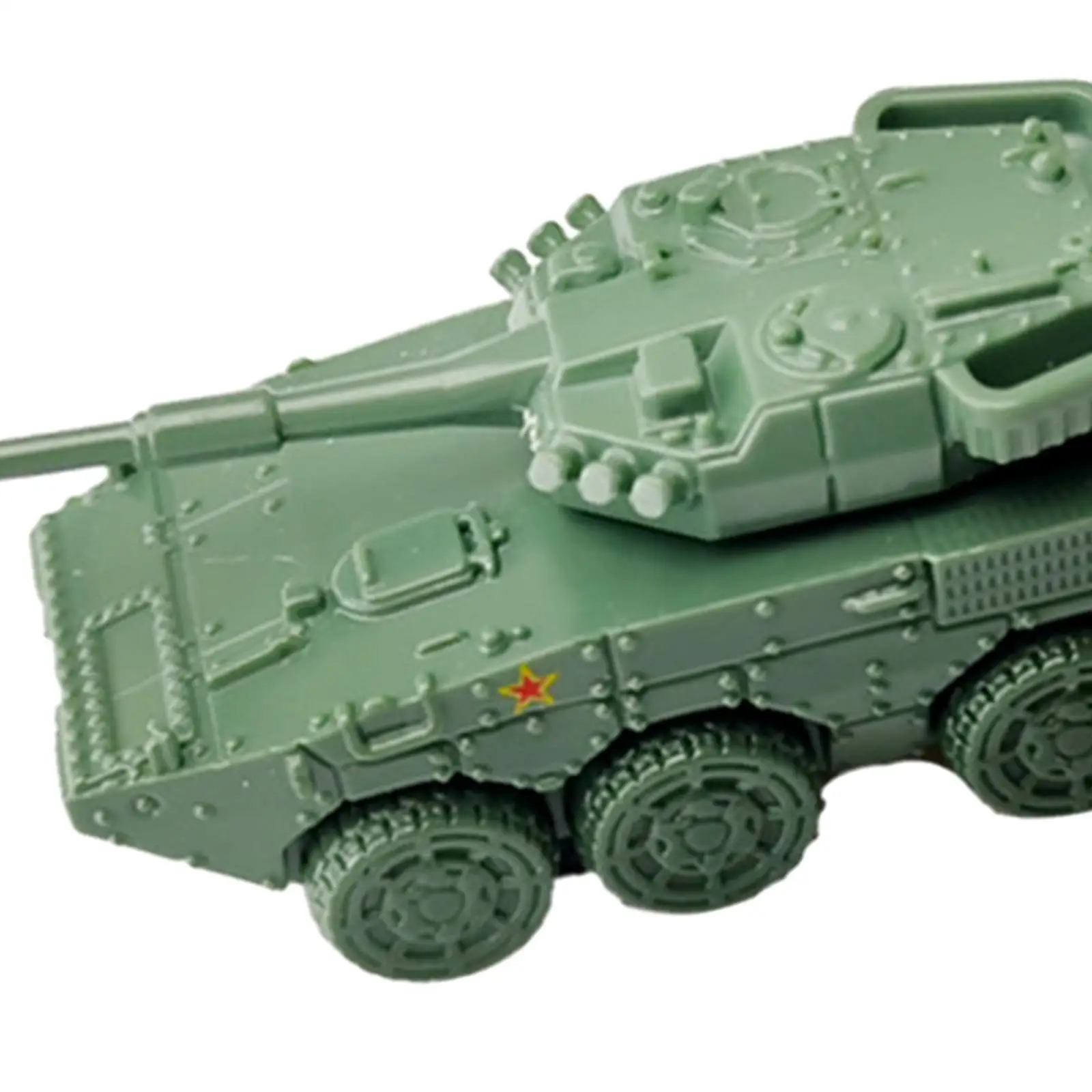 Simulação 1/144 Kits de modelo de tanque Brinquedos infantis colecionáveis