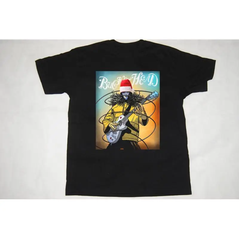 Buckethead Band Christmas Black T Shirt Cotton Full Size Jh498