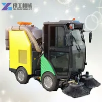 YG Street Cleaning Truck Diesel Engine Strong Power Road Sweeper Floor Cleaner Machine Factory Supply