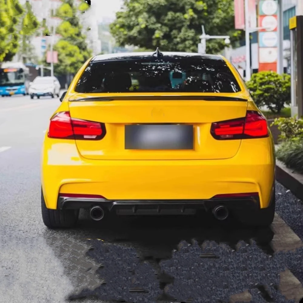 Kit sin pintar para BMW Serie 3 F30 F35 rejilla de parachoques trasero delantero modificado falda lateral labio trasero