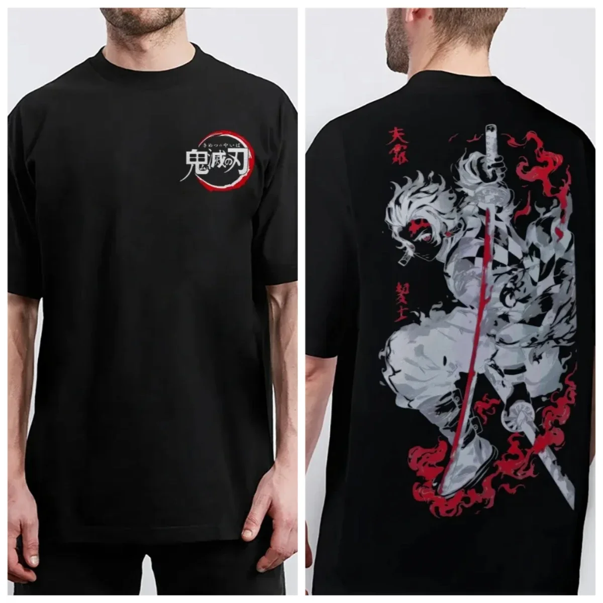 

25 Hot Anime Top Fashion Japanese Hot-blooded Classic Characters Sports Casual Short-sleeved Comfortable Half-sleeved Popular