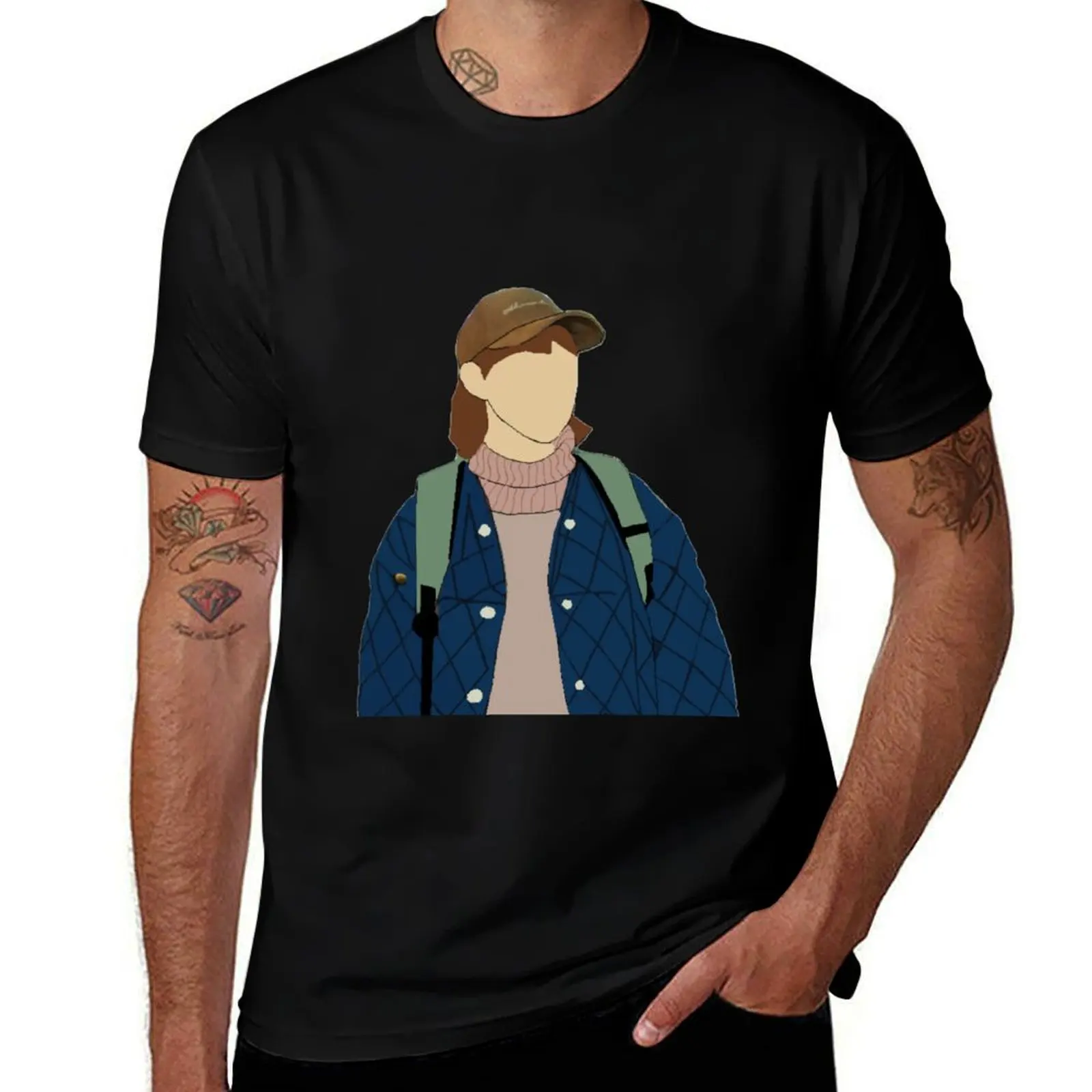 [couple shirt] weightlifting fairy kim bok joo home scene 1/2 T-Shirt Creative Graphic Tee Shirt T-Shirt