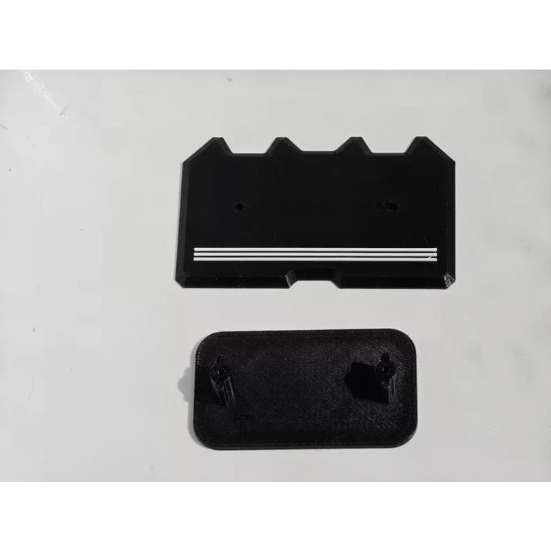 3D Printed No-Drill Fit Mount for RLAARLO MK07 1/7RC Crawler Scale Accessories Jerry Can Mount Recovery Board Spare Tire Carrier