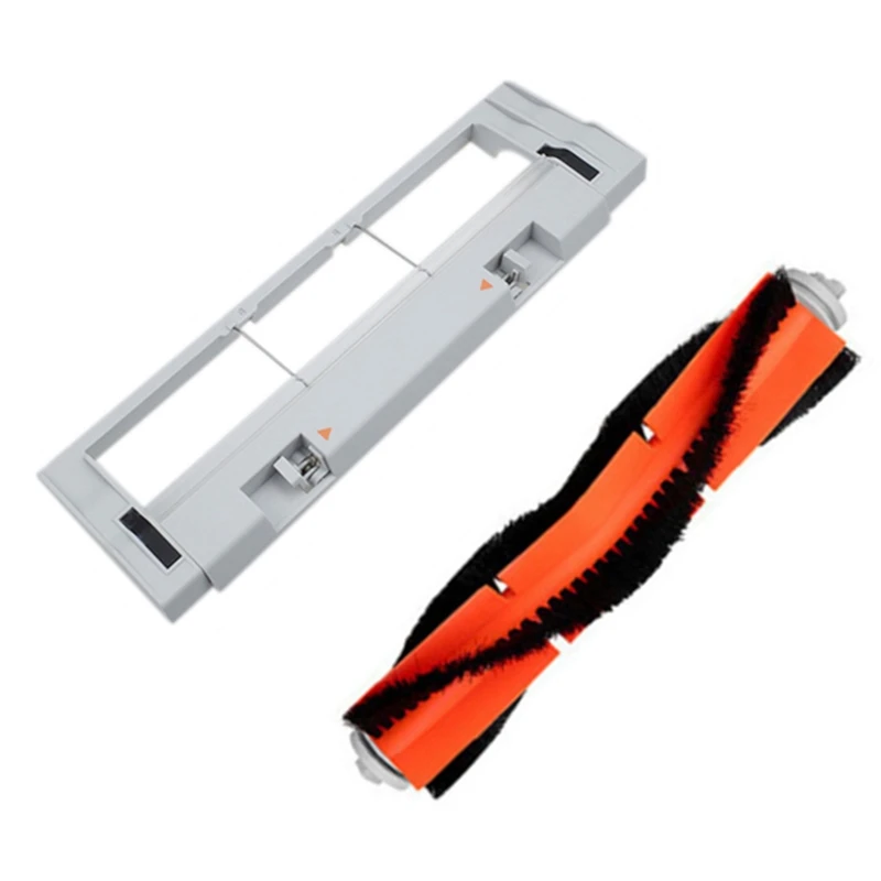 Основная щетка + крышка подходит для Xiaomi Mijia 1T 1C 2C F9, детали и аксессуары для швабры с пылесосом робота