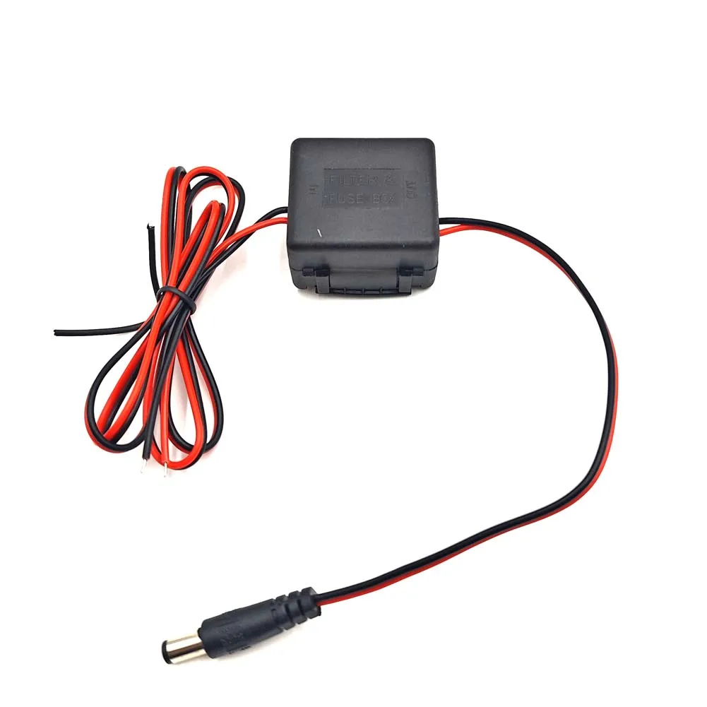 Car Voltage Converter Filter DC 12-30V To DC 12V 3A Car Power Supply Voltage Regulator Fits For Car Rear View Camera Recorder
