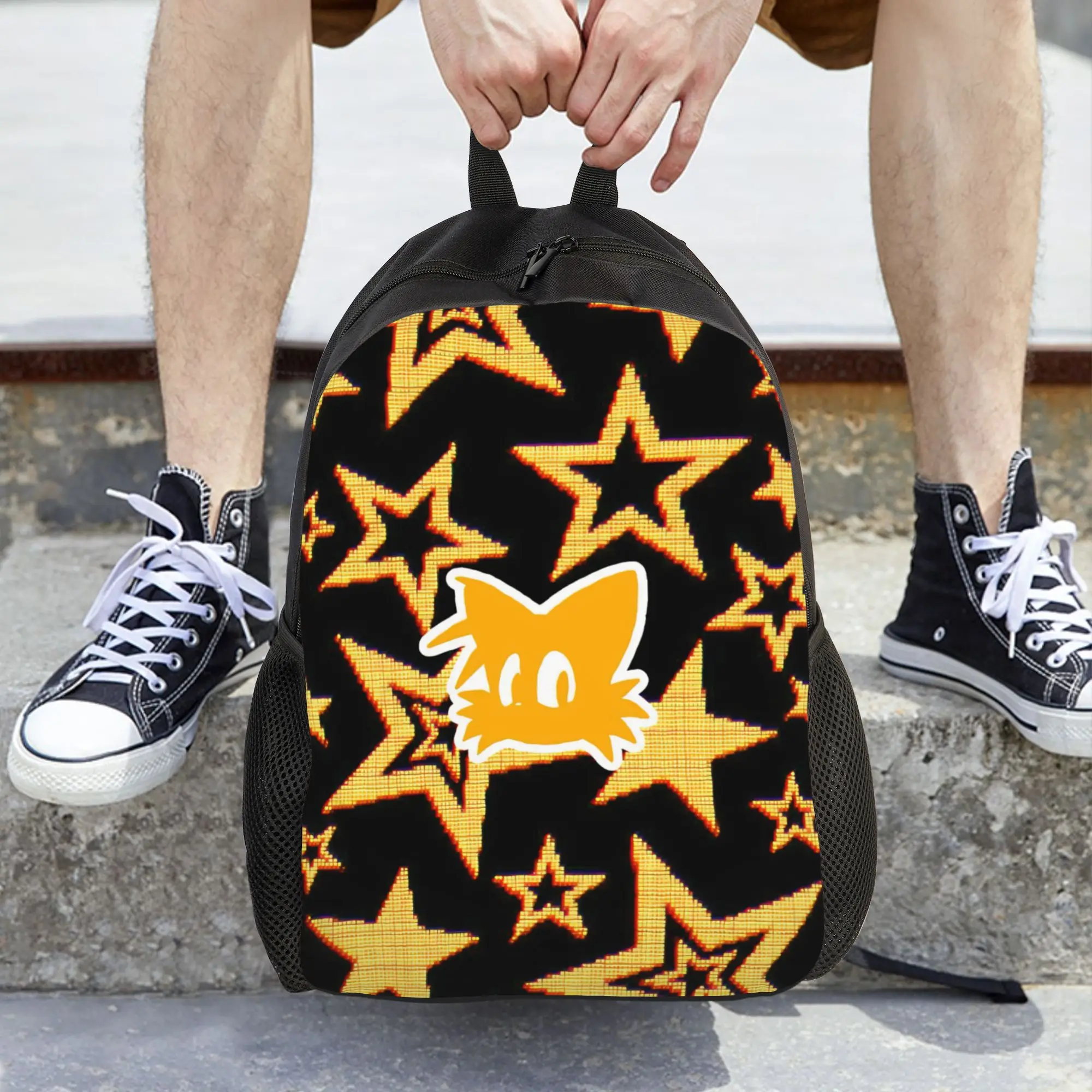 S-Shadow The Hedgehogs  Women Backpack Trend Children School Bag   Computer Backpack Boys Girls Travel Rucksack