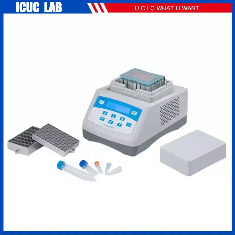 

Lab Mini Dry Bath Incubator Plasma Bio-filler Gel Make for Centrifuge PRP Preservation PCR Test With Heating Block DH300