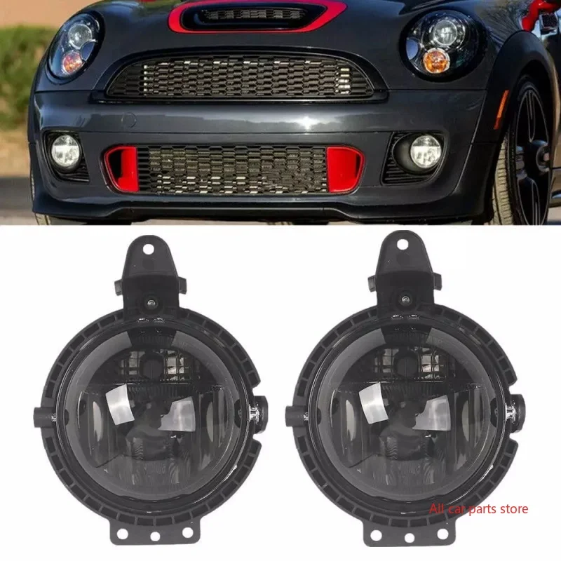 2x Front Fog Light Cover For Mini Cooper R56 R57 Clubman R55 R58 R59 No Bulbs Replacement Part