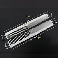 Professional Hair Cutting Comb Anti-static Flat Head Cutter Comb FineTooth Haircut Brush Salon Tools Barber Hair Accessories 5