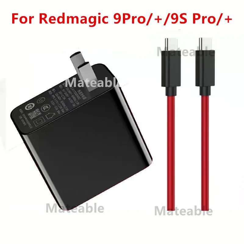 9 Pro + For ZTE Nubia Red magic 9S Pro 9Po 80W 9A Fast Charger Data Cable USB Type-C Charging Cable NX769J