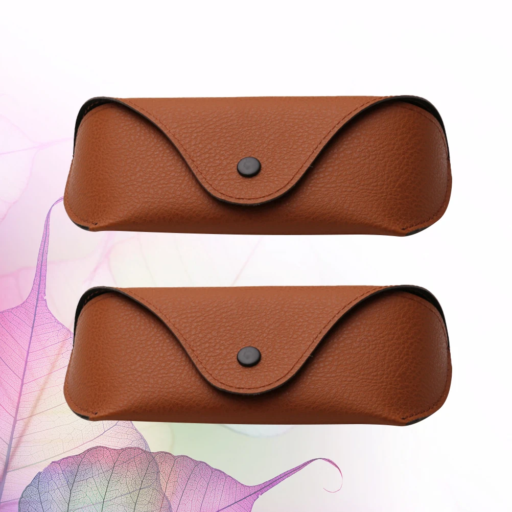 

2pcs Oxford Cloth Glasses Case Soft Portable Sunglasses Box Cover Travel Slim Handmade Stylish Protective Storage Holder