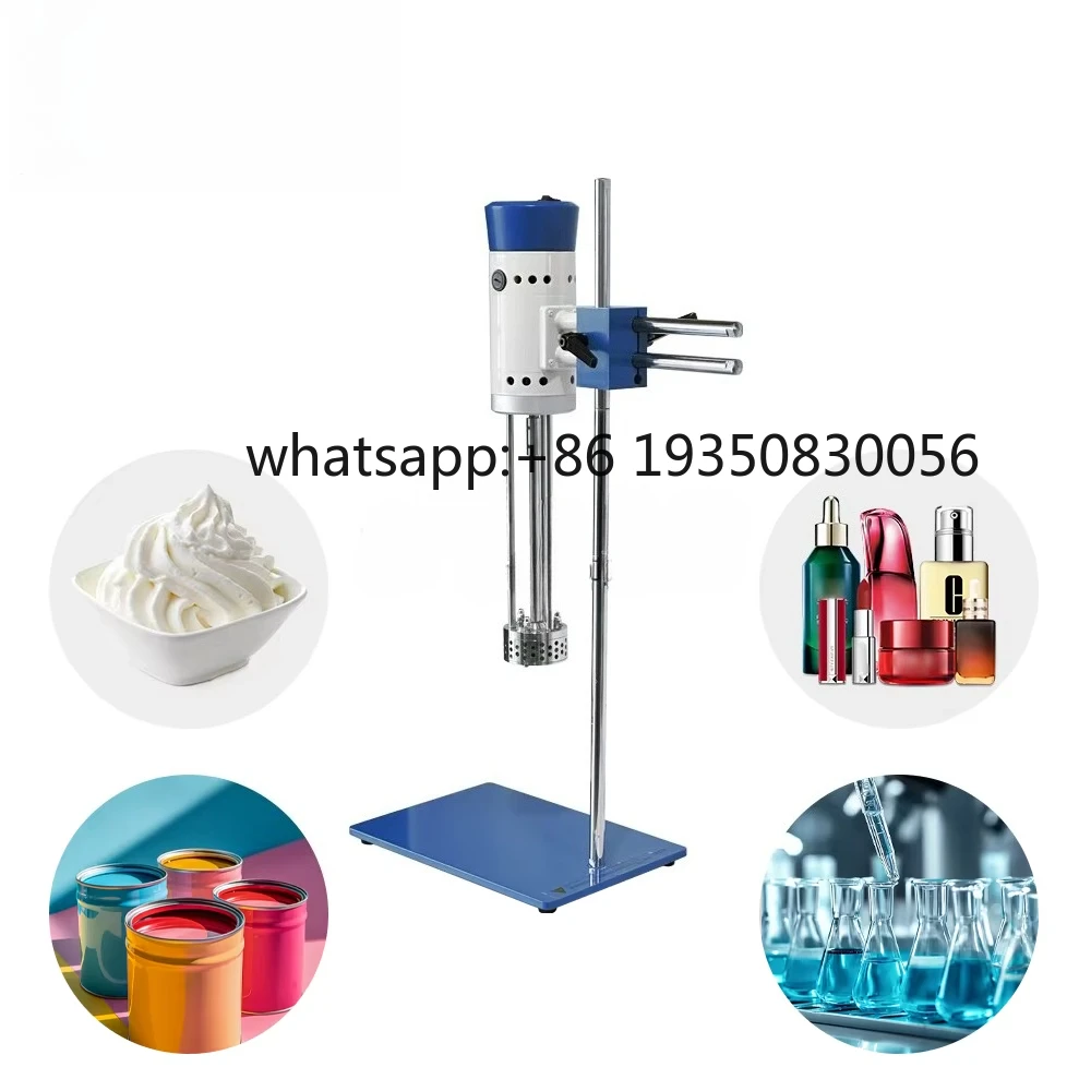 

Laboratory Ice Cream Emulsifier Mixer High Shear Dispersing Homogenizer Mixer Price High Shear Mixer for pigment