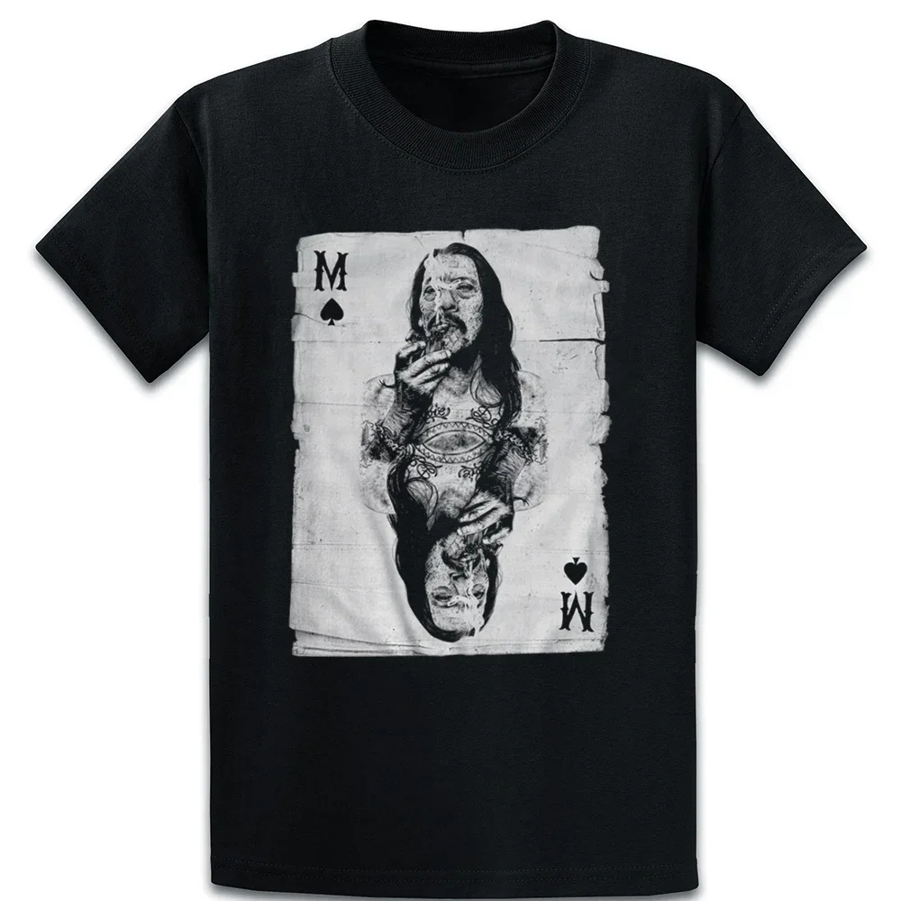 

Mexican American Card Couple Short Sleeved T-shirt For Men Women Breathable Casual Pure Cotton Loose Tops