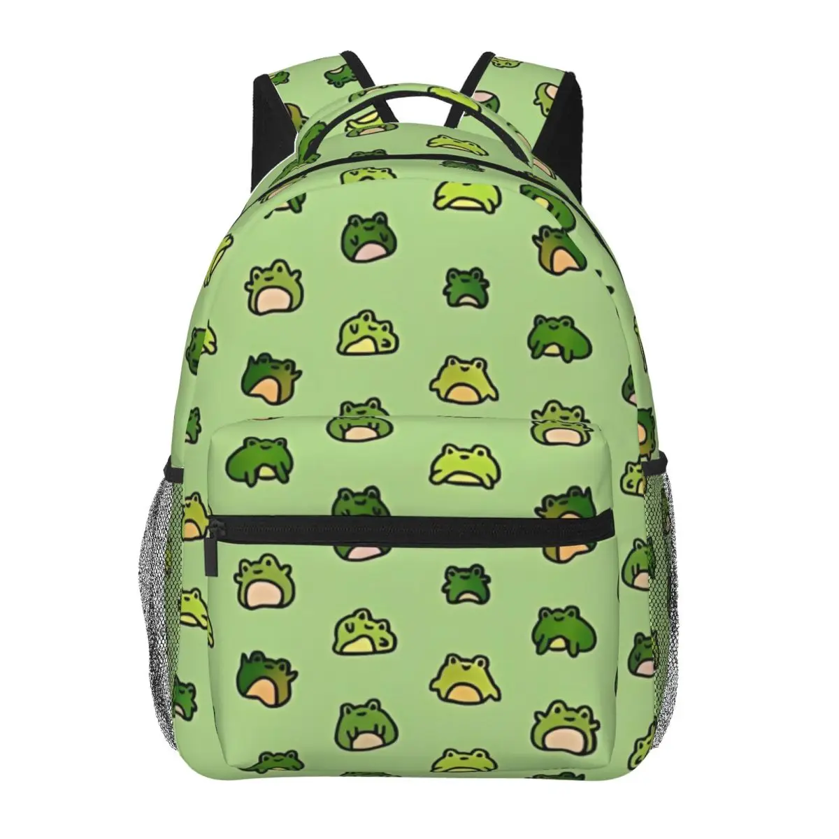 

Frogs Doodle Backpacks Boys Girls Bookbag Casual Children School Bags Laptop Rucksack Shoulder Bag Large Capacity