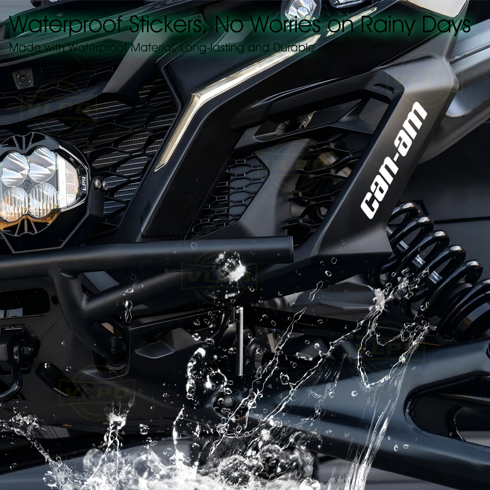 ملصقات ATV ملصق مضاد للماء لـ Canam Maverick X3 Can Am Ryker 900 Renegade 800 Spyder F3 Outlander 1000 Can-am ملصق #3