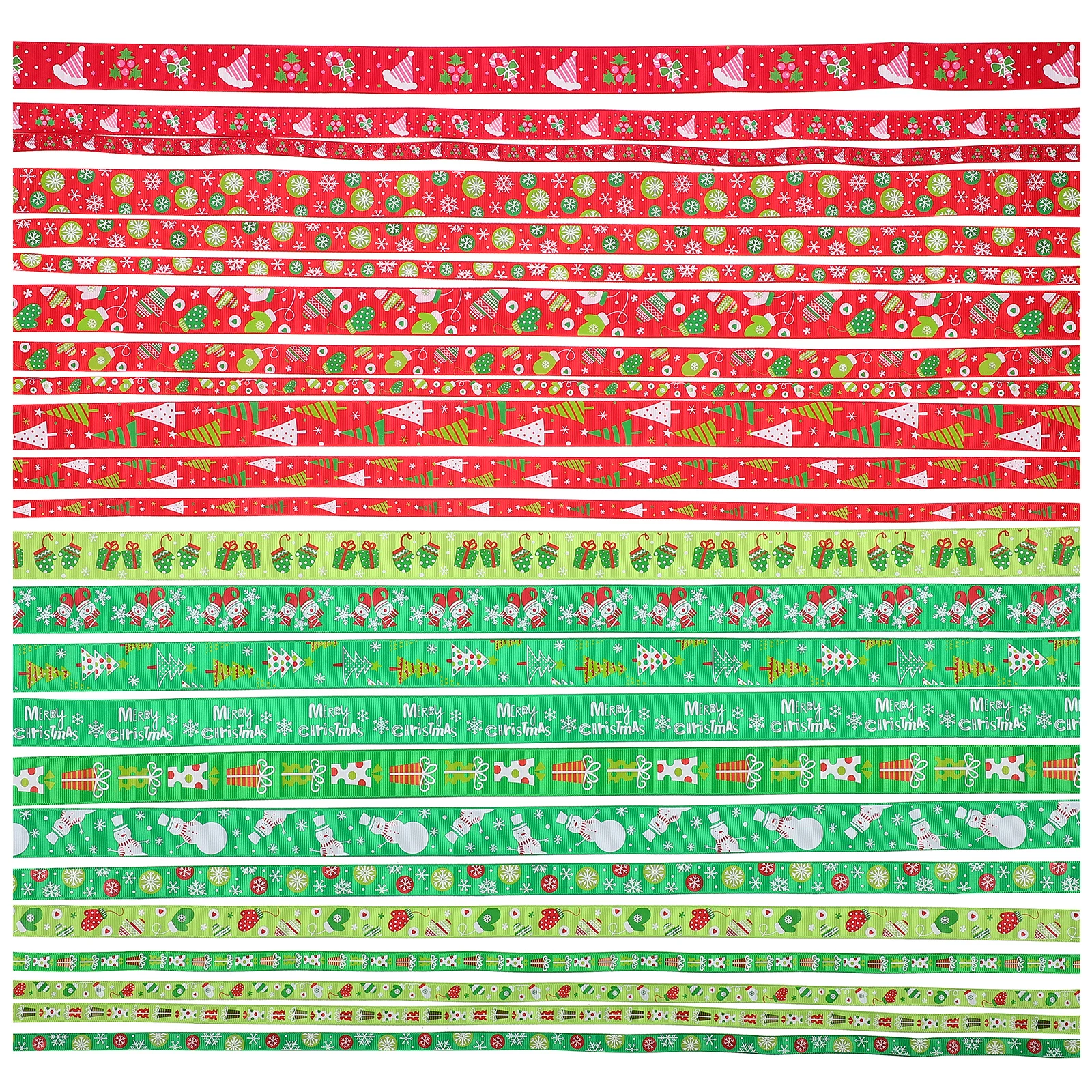 

24 Pcs Gift Wrapping Tape Christmas Materials Decorative Holiday Curly White Ribbon Packing Xmas Manual