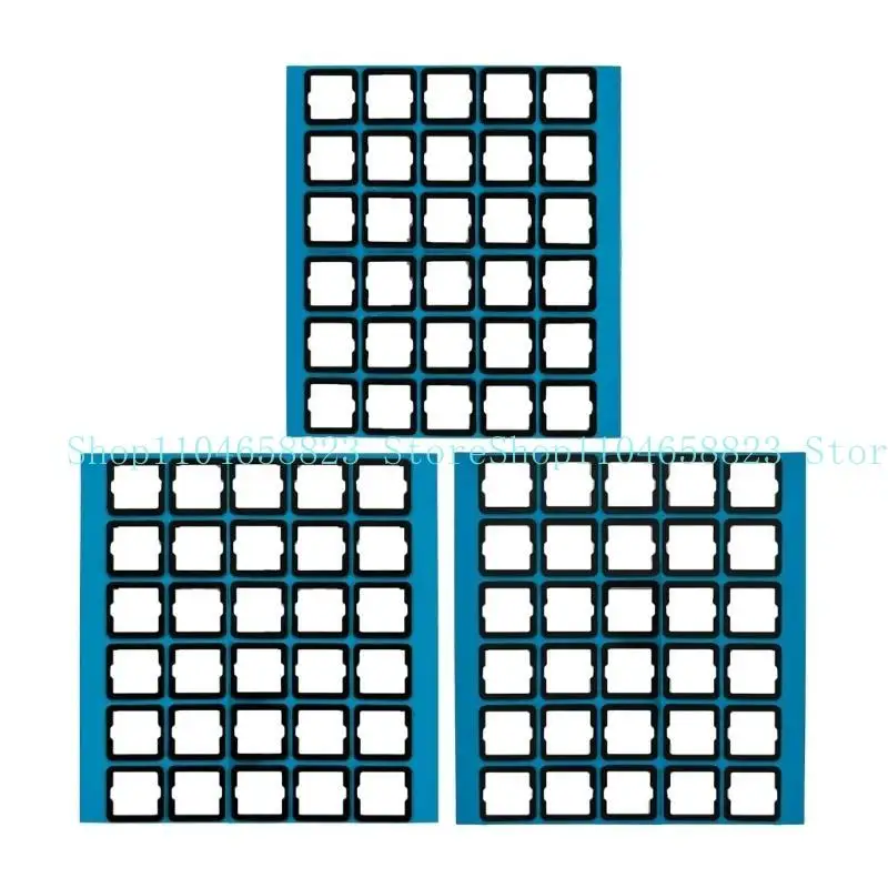 652F Mechanical Keyboards Switches Pad 120Pcs Hot-Swappable Keyboards Switches Muffler Pad AntiStatic EVA PEs PORON Material