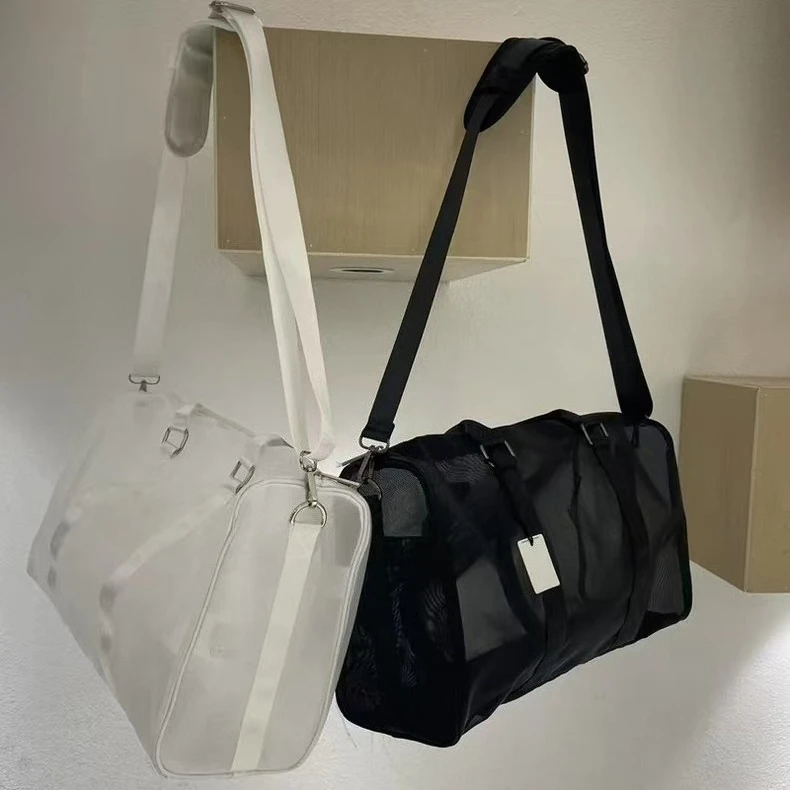 

Brand Transparent Yoga Fitn Bag Women's Travel Crossbody Bag Outdoor Sports Bag Lage Pa for Young Casual Scenarios