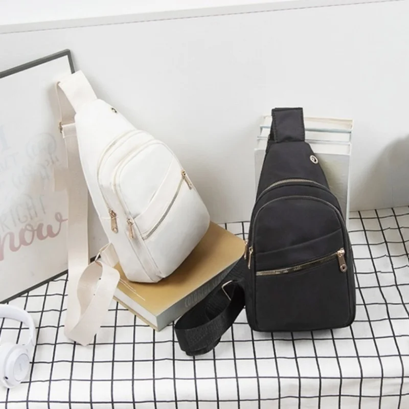 

Женская сумка через плечо, новая корейская простая женская нагрудная сумка, большая вместительная женская уличная повседневная одеяло с вышивкой на одно плечо