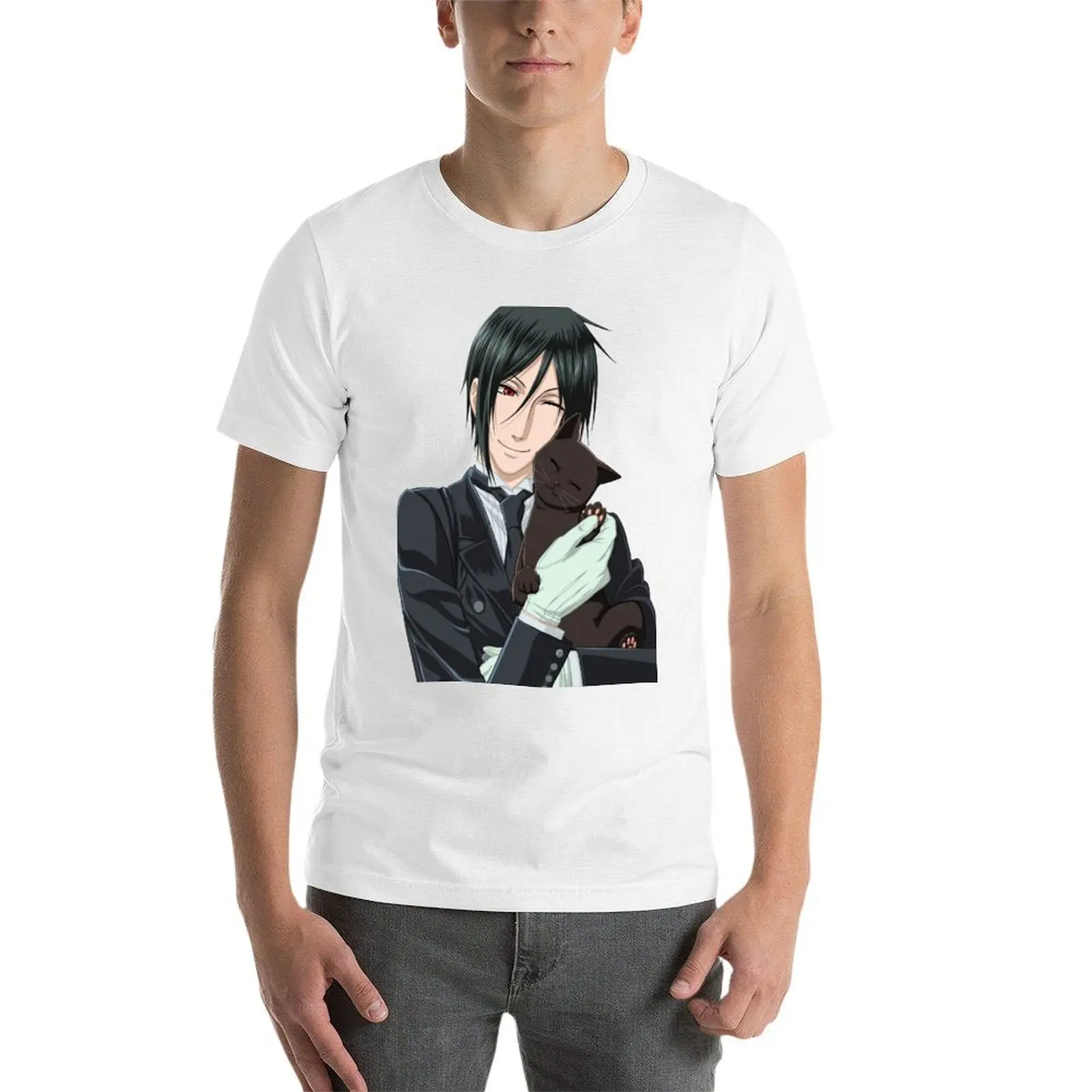 Black Butler T-Shirt funny t shirts cotton t shirts for man pack cotton t shirt custom print T-shirt - view 3