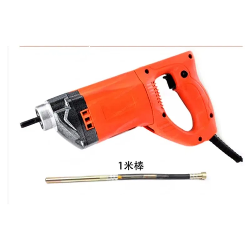 Вибратор для бетона 35 мм, 1280 Вт/1800 Вт, 220 В с инструментами для строительства медного двигателя Вибратор для бетона 35 мм, 1280 Вт/1800 Вт, 220 В с инструментами для строительства медного двигателя