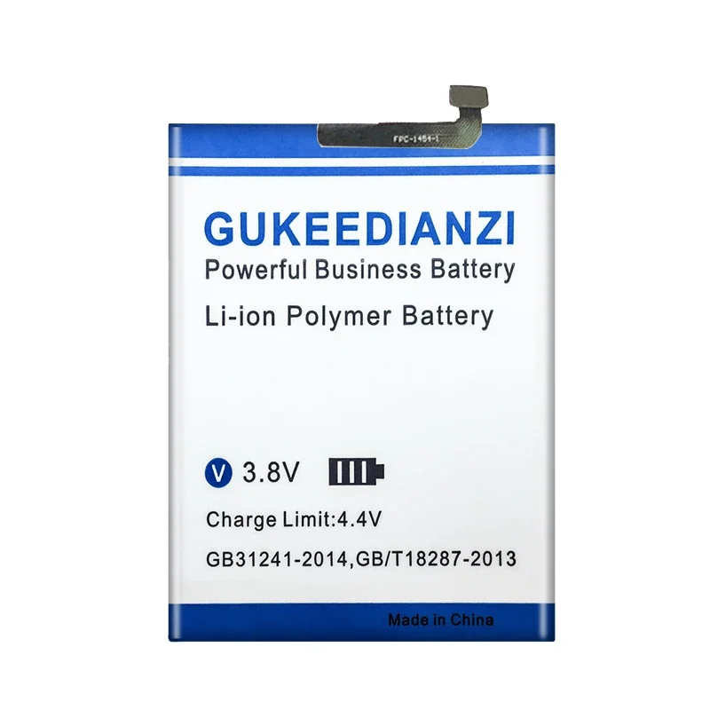 GUKEEDIANZI Battery for Cubot, X18 Plus, X19, P20, X18Plus, Big Power Battery, 6000mAh