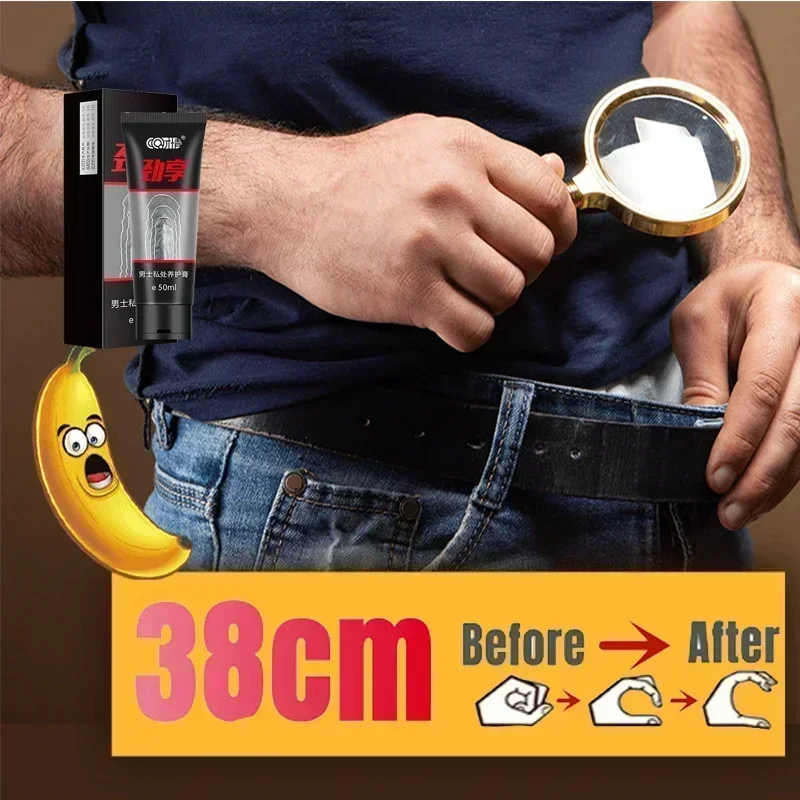 Enhanced Men's Oil for Bigger Size and Long-lasting Pleasure, Lubricants for Men