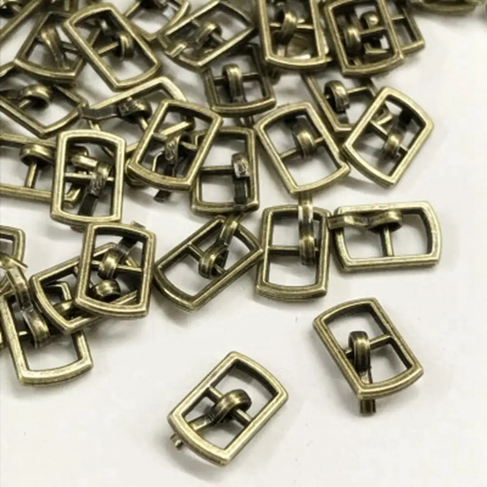 3/6 قطعة أحدث 4 ألوان صغيرة جدا لتقوم بها بنفسك دمى أبازيم أكياس دمية اكسسوارات ثلاثي الإنزلاق مشبك حزام أزرار