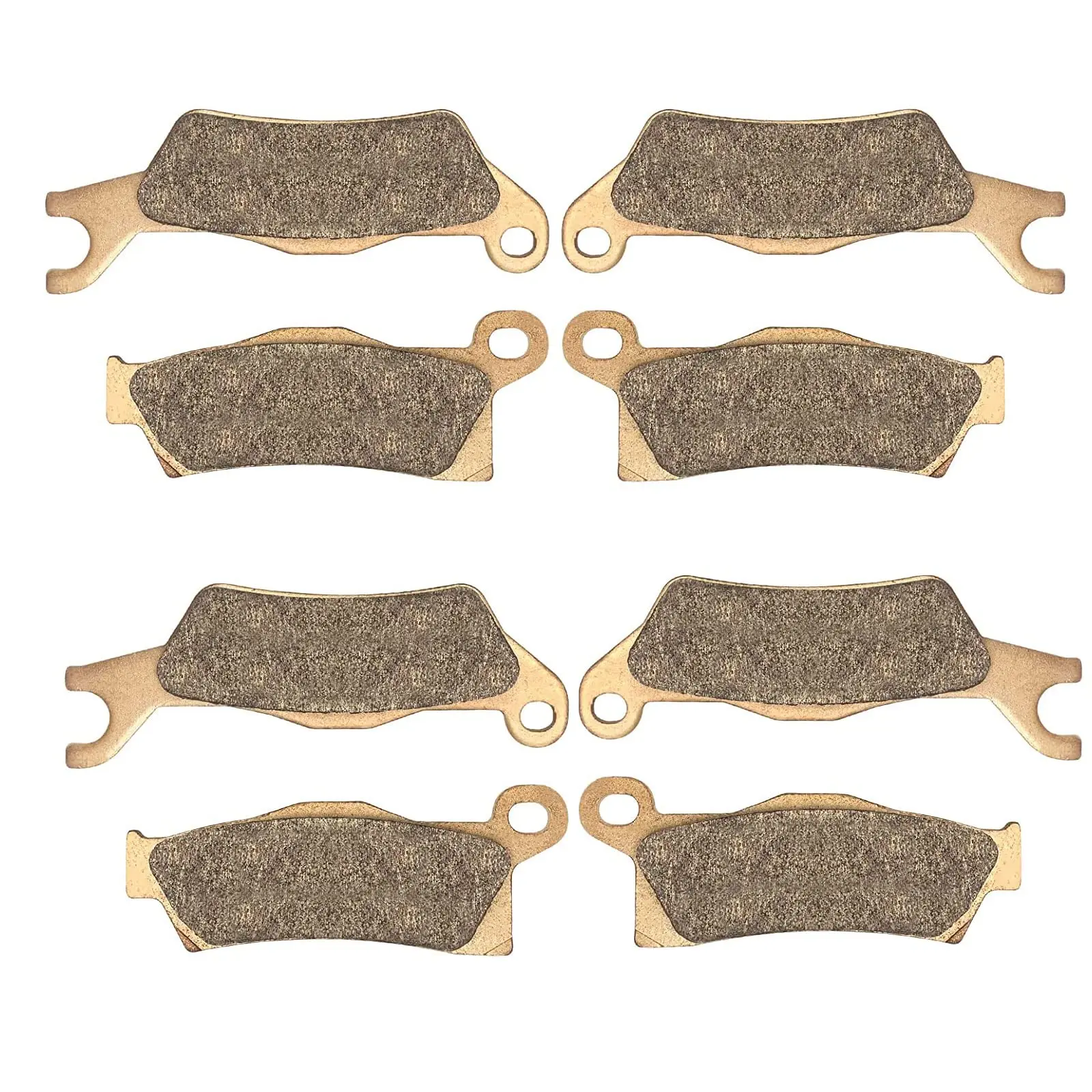 

Brake Pads 4 Set Front & Rear For Can-Am Outlander Renegade 450 500 6x6 570 650 850 1000 EFI MAX STD XMR XXC G2 T T3 2012-2022