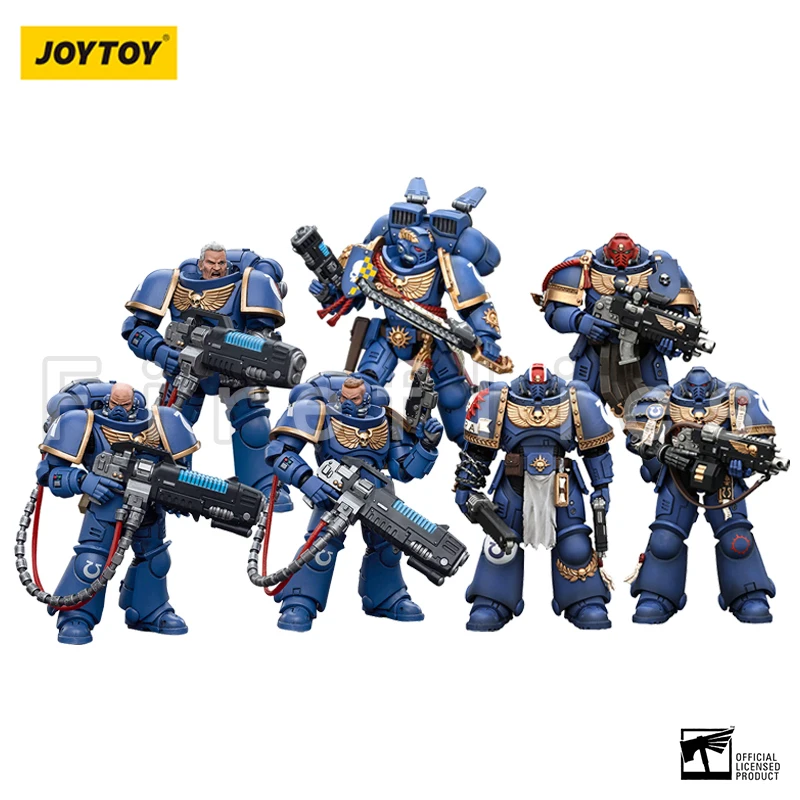 1/18 JOYTOY Action Figure 40K The Horus Heresy Ultra Figures And Mechas Lieutenant Titus Anime Model Toy