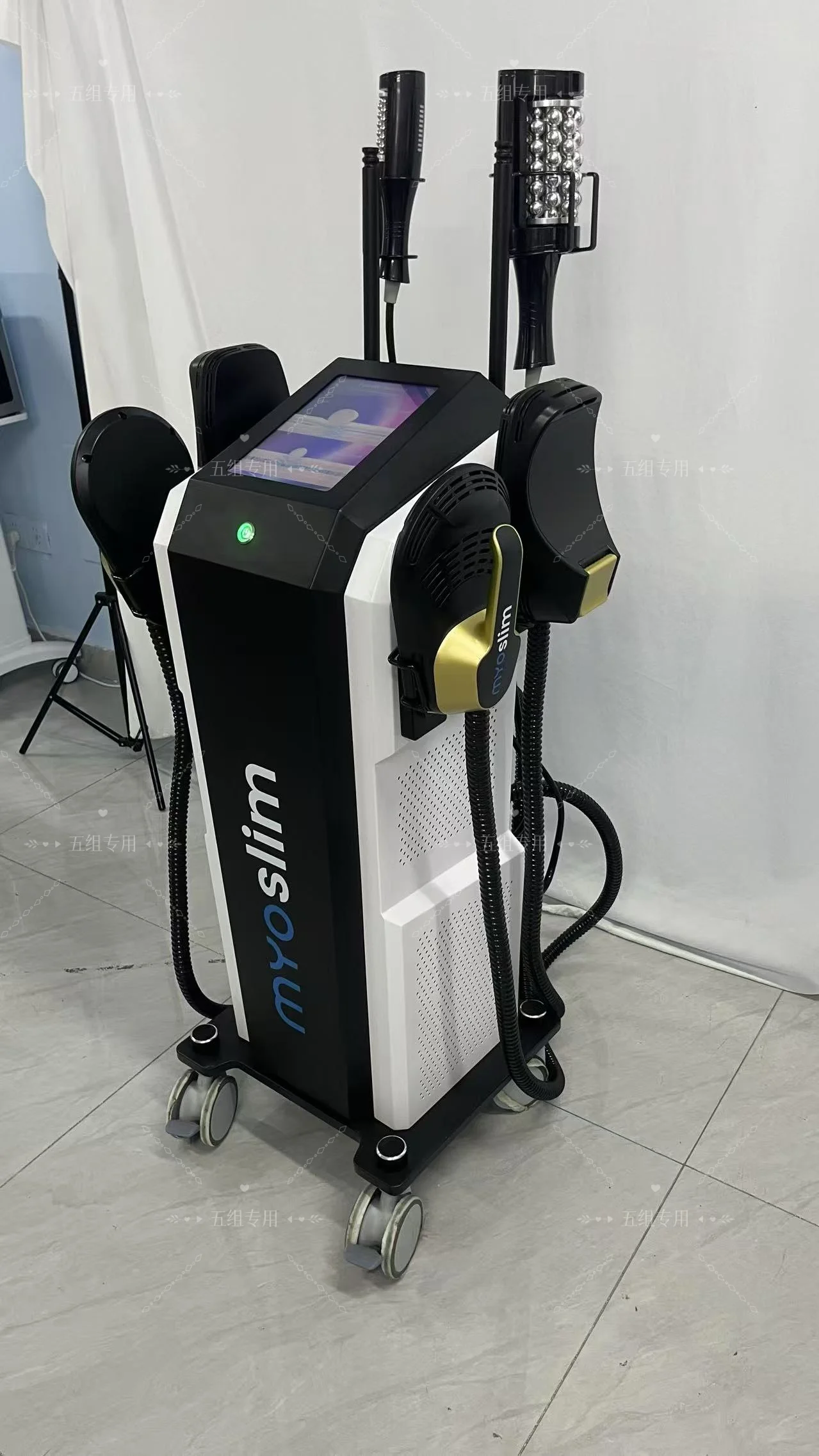 

Neo 2in1 Hi-emt Sculpting Roller Physiotherapy Eliminates Pain Orange Peel Tissue Slimming Machine