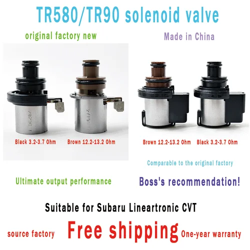 Convertidor de torsión TR580 TR690, solenoide de bloqueo TCC AWD para Subaru Lineartronic CVT 31825AA050 31825AA051 31706AA030, nuevo y genuino
