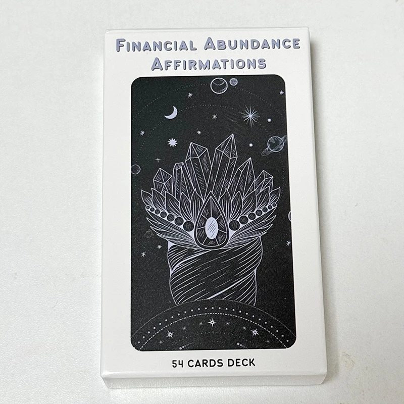 

Financial Abundance Affirmation Cards 54 Cards Deck To Manifest Financial Freedom & Attract Money Oracle Cards
