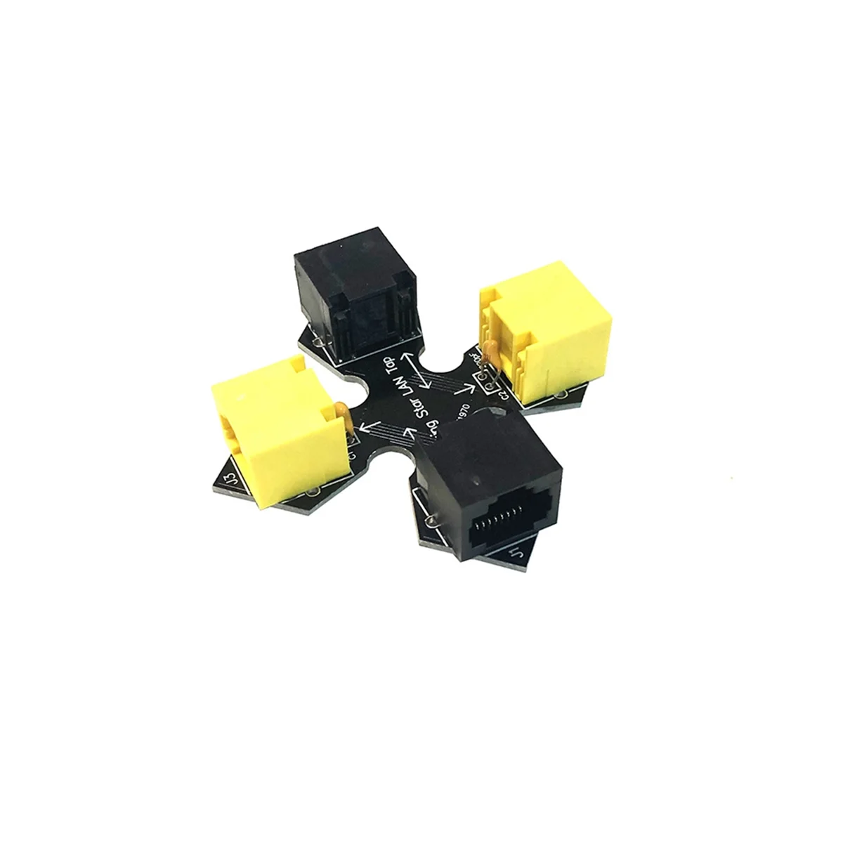 Throwing Star LAN Tap Network Packet Capture Module Replica Monitoring Ethernet Communication Passive Ethernet