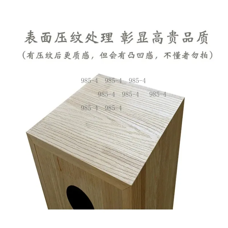 Solid Wood 2-Way Speaker Enclosure for Car Audio Outdoor Sound System