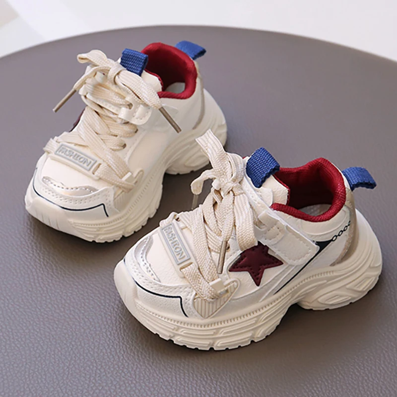 

Autumn Sport Shoes For Children Lightweight Breathable Boy's Girl's Sneakers Ergonomics Kid's Sneakers Running Shoes Casual Shoe
