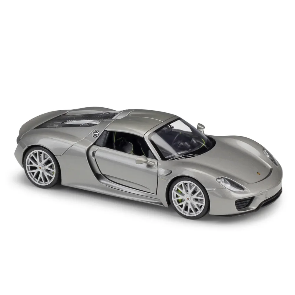 WELLY 1:24 Porsche 918 Spyder sports car High Simulation Diecast Car Metal Alloy Model Car Children\'s toys collection gifts B467