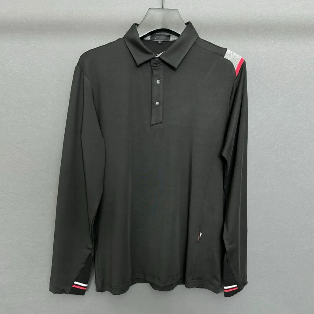 Golf Clothing Men's Long Sleeved High Quality Brand Golf Shirt Man