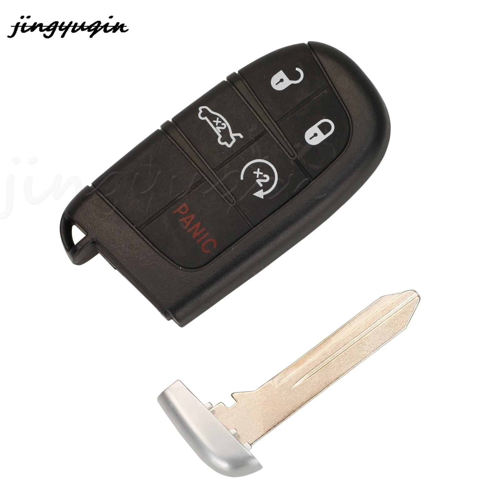 Jingyuqin لكرايسلر 200 300 دودج تشارجر تشالنجر 2019 + فوب M3M-40821302 مفتاح السيارة الذكي عن بعد 433 ميجا هرتز 4A PCF7953M AES رقاقة #3