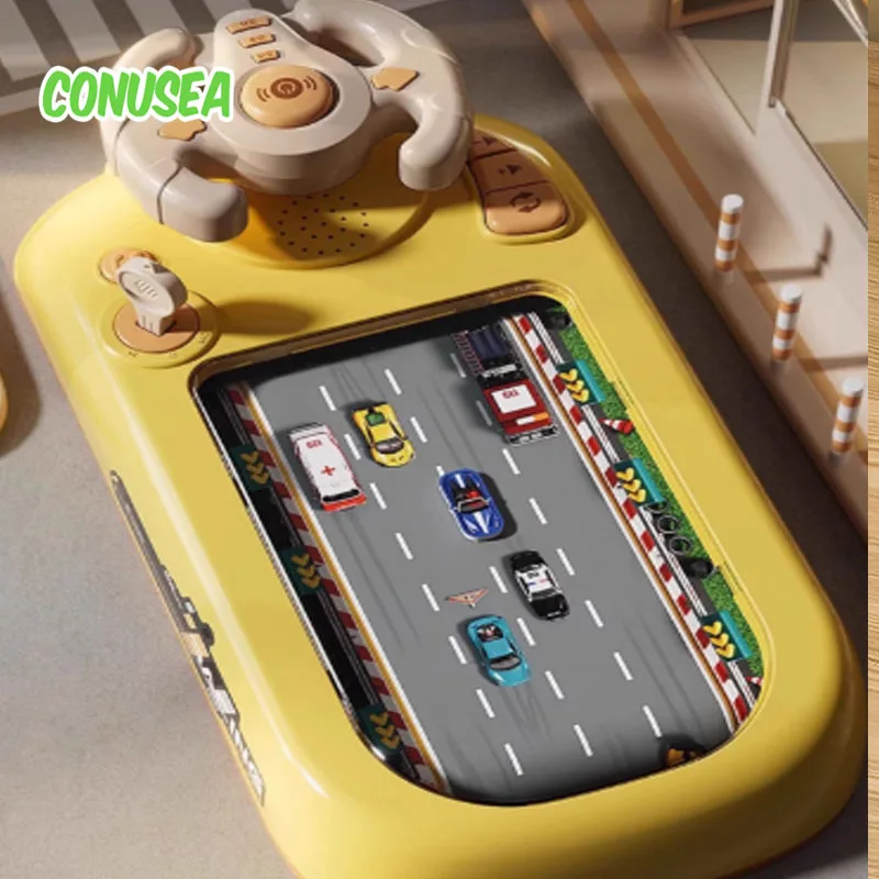 

Детский электрический руль, игрушка для вождения, ролевые игры, электронная домашняя приключенческая игра, развивающие игрушки для девочек и мальчиков, дети