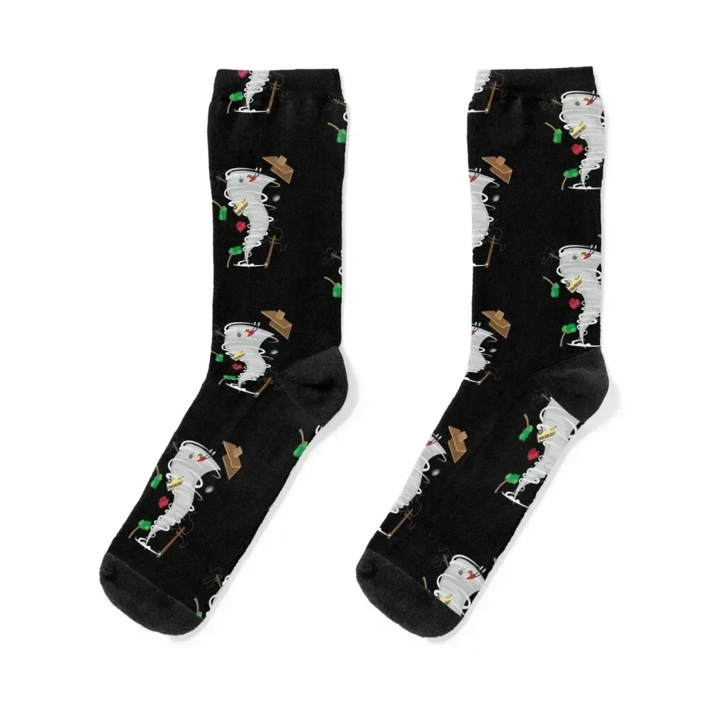 

Awesome Tornado & Storm Chaser Severe Weather Socks men cotton high quality short Men Socks Women's