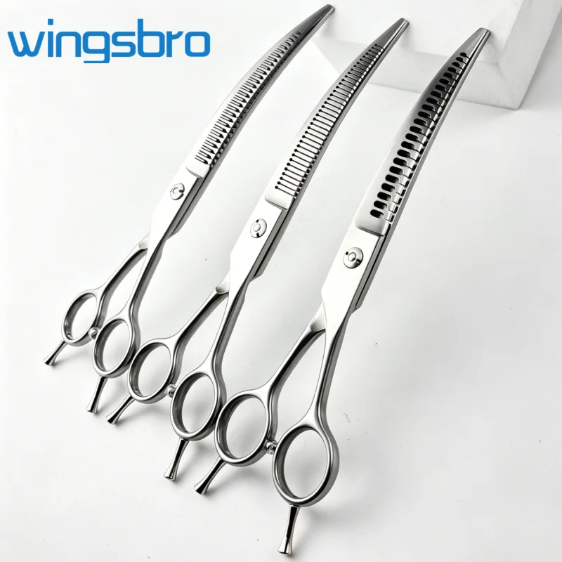 Wingsbro 8-calowe zakrzywione – Trimming Scissor Set recenzja i cena
