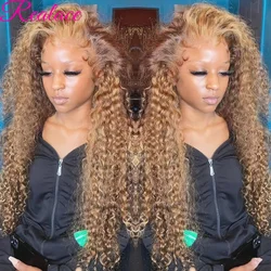 Highlight Wig Human Hair Deep Wave Frontal Wig Hd Lace Wig 13x6 Human Hair 13x4 Water Wave Wigs Curly Lace Front Human Hair Wig
