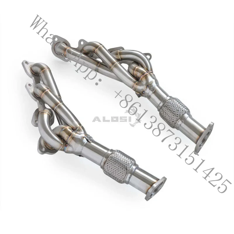 Suitable Customized Performance Exhaust Manifold with 304SS Muffler GS430 4.3L 2000-2005 Retrofit, Ma