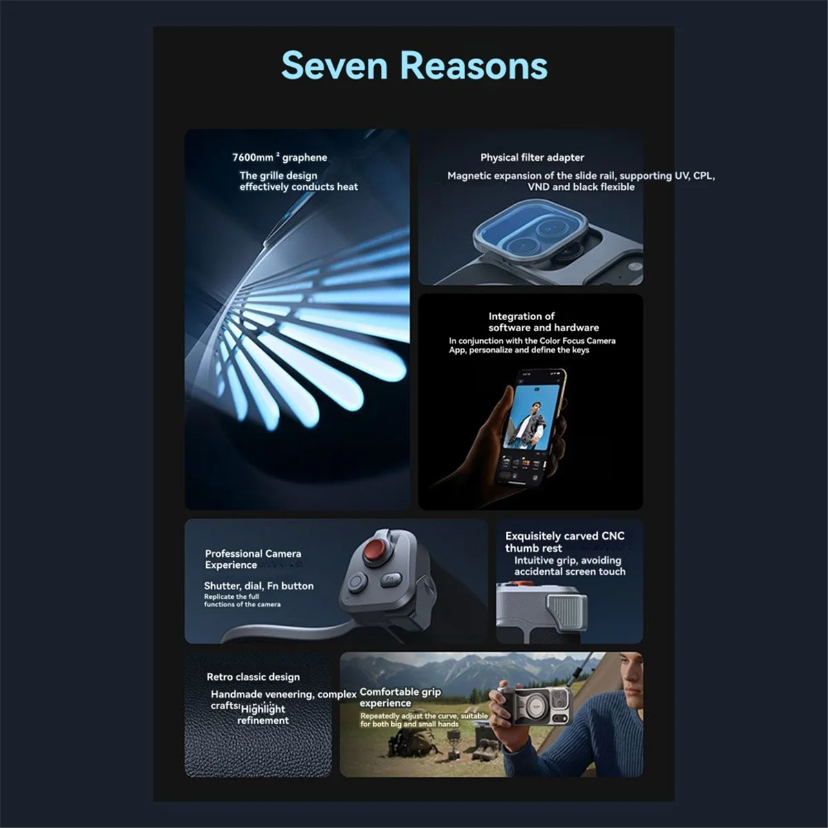 قبضة سيلفي بلوتوث لمحول كاميرا بمقبض 17 Pro للتصوير الفوتوغرافي المحسن #2