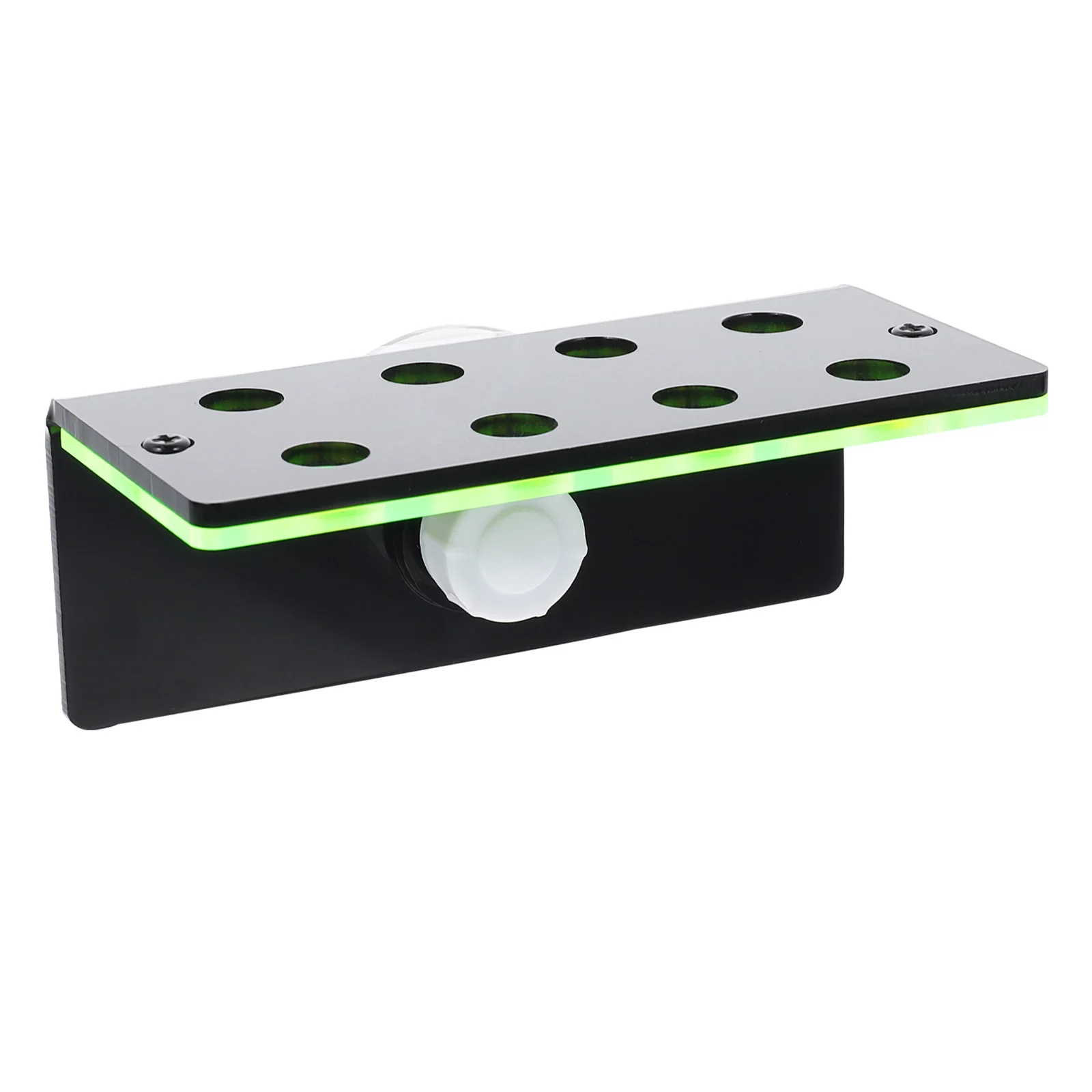 

Fluorescent Green Coral Frag Rack Sturdy Acrylic Coral Support for Fish Tank Cultivation Display Frag Rack