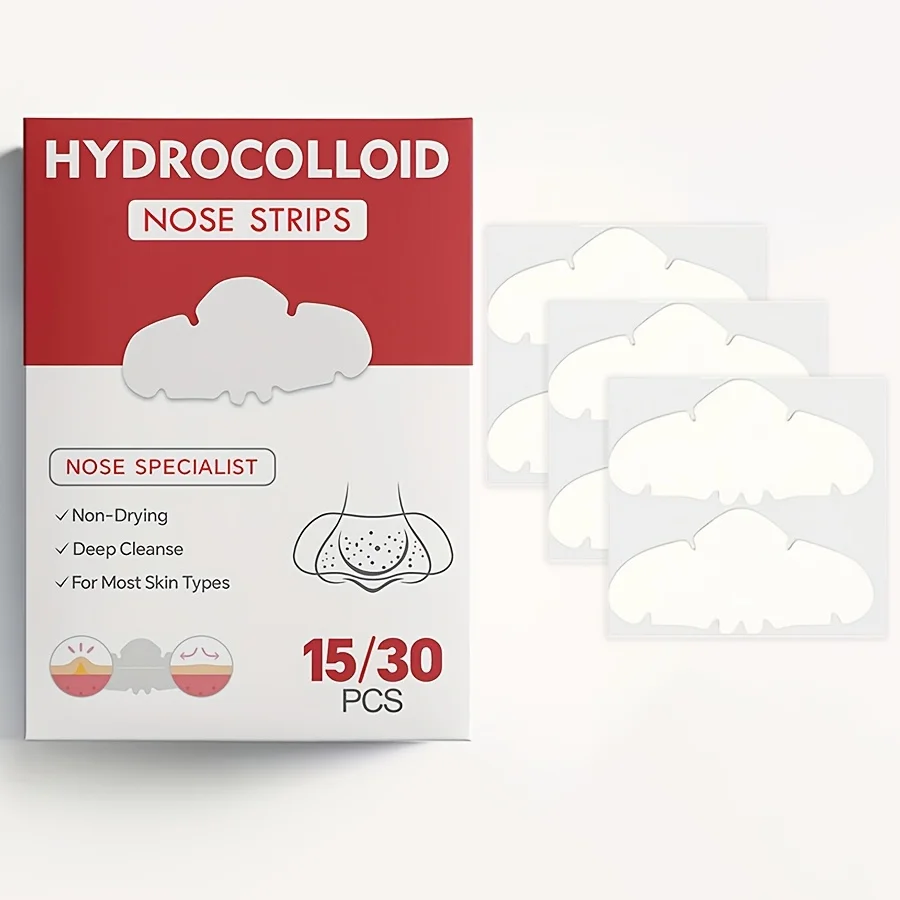

30 nasal strips, gentle formula, deep cleaning, restore nose skin, unclog pores, make nose skin smooth and clean, meticulous car