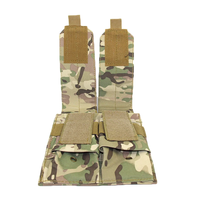 Molle 5.56mm 7.62mm Magazine Pouch Double Triple Bag AK47 74 M4 AR 15 Nylon Mag Bag Hunting Accessories Pack